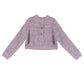 Melange multicolor sweater top