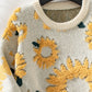 Sunflower Round Neck Long Sleeve Sweater