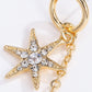 5-Pair Wholesale Inlaid Rhinestone Star and Moon Drop Earrings