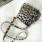 PU Leather Crossbody Bag with Fringe