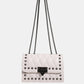 Studded PU Leather Crossbody Bag