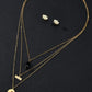 Triple-layer MAMA I LOVE YOU 18K gold-plated Pemdant Combo Deal