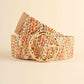 Multicolored Wide Belt