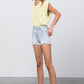 HIGH RISE PREMIUM SHORTS WITH FRONT ZIPPER