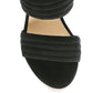RAG&CO MILLE FEUX SUEDE SLIP-ON BLOCK HEELEDSANDAL