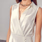 COLLARED SIDE BUTTON DRESS