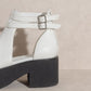 OASIS SOCIETY Elizabeth - Platform Strapped Sandal