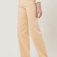 HIGH WAISTED WIDE CUT STRAIGHT LEG