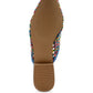 ZOOEY COLORFUL WOVEN FLAT MULES