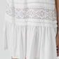 HALTER NECK TRIM LACE WITH FOLDED DETAIL DRESS