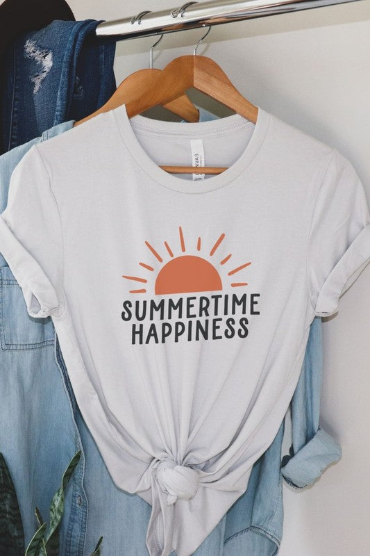 Summertime Happiness Graphic Tee