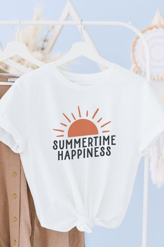 Summertime Happiness Graphic Tee