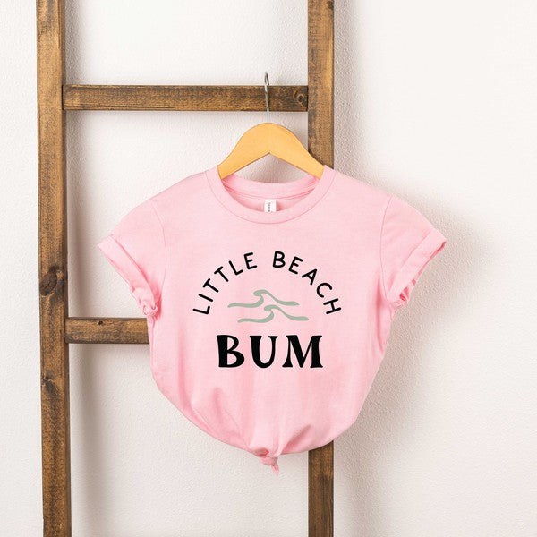 Little Beach Bum Toddler Short Sleeve Graphic Tee