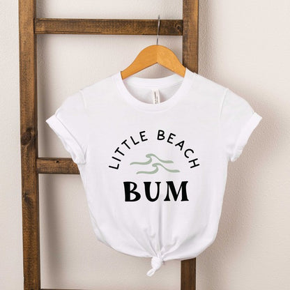 Little Beach Bum Toddler Short Sleeve Graphic Tee