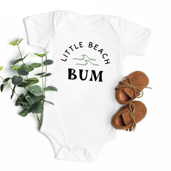 Little Beach Bum Baby Onesie