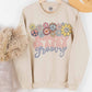 STAY GROOVY GRAPHIC SWEATSHIRT
