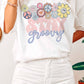 STAY GROOVY GRAPHIC TEE