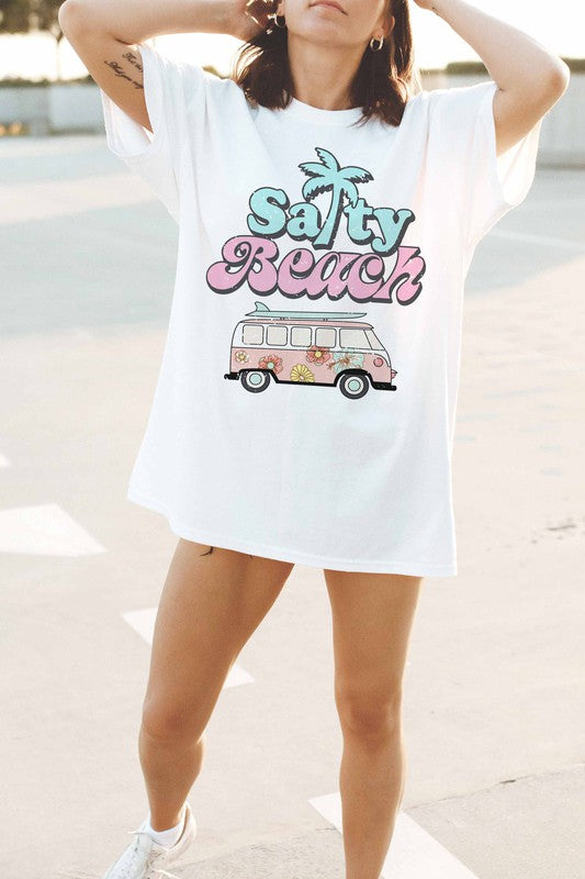 SALTY BEACH GRAPHIC TEE
