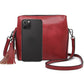small crossbody bag triple multipockets