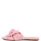 SIDICA TEXTURED BOW SLIDER FLATS