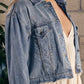 COLOR DENIM JACKET