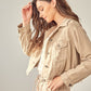 COLOR DENIM JACKET
