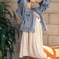 COLOR DENIM JACKET