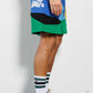 THINK GREEN CUT&SEW  GRAPHIC  SHORTS