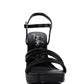 High Heel Platform Strappy Sandals