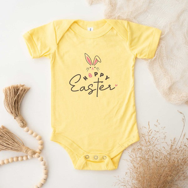 Hoppy Easter Bunny Egg Baby Onesie