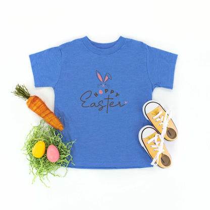 Hoppy Easter Bunny Egg Toddler Graphic Tee
