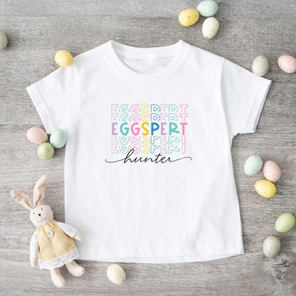 Eggspert Hunter Stacked Toddler Graphic Tee