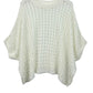 Cropped Crocheted Poncho-Top