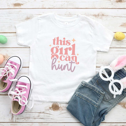 This Girl Can Hunt Toddler Graphic Tee
