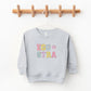 Eggstra Flower Toddler Sweatshirt