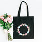 Easter Eggs Wreath Tote