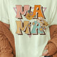 Mama Retro Flowers, Mother's Day Graphic Tee