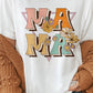 Mama Retro Flowers, Mother's Day Graphic Tee