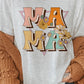 Mama Retro Flowers, Mother's Day Graphic Tee