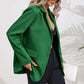 Lapel Collar Long Sleeve Blazer