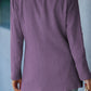 Double-Breasted Padded Shoulder Blazer with Pockets