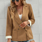 Double-Breasted Blazer with Pockets