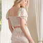 SS puff dressy top
