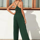 Cutout Spaghetti Strap Wide Leg Jumpsuit