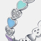 Heart Shape 925 Sterling Silver Zircon Ring