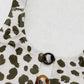 Leopard Print Cutout Lined One-Piece Swimsuit