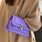 Studded PU Leather Crossbody Bag