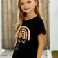 Girls Graphic Round Neck Tee Shirt