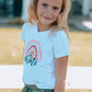 Girls Graphic Round Neck Tee Shirt