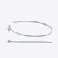 925 Sterling Silver Moissanite Hoop Earrings